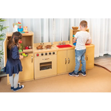 Natural Spaces Kitchen Set of 4 Wooden Pieces - Modern Teaching Aids NZ