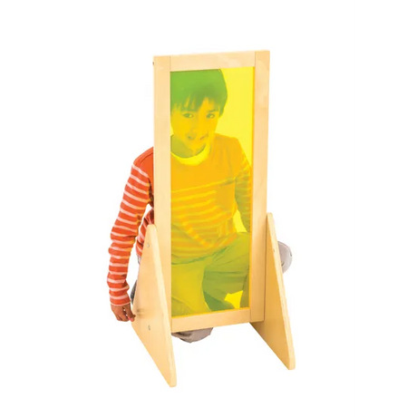 Stockholm Spaces - Yellow Sensory Stand - 30 x 86 cm - Modern Teaching Aids NZ