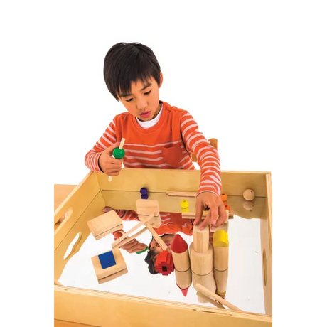 Mirrored Sensory Tray - 50 x 60cm - Modern Teaching Aids NZ