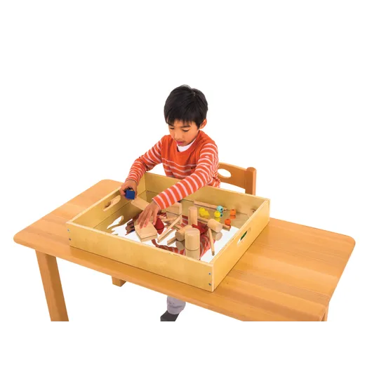 Mirrored Sensory Tray - 50 x 60cm - Modern Teaching Aids NZ