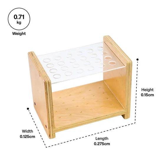 Paint Brush Holder - With 24 Holes - Modern Teaching Aids NZ