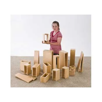 Natural Spaces Hollow Blocks 18 Pieces - Modern Teaching Aids NZ