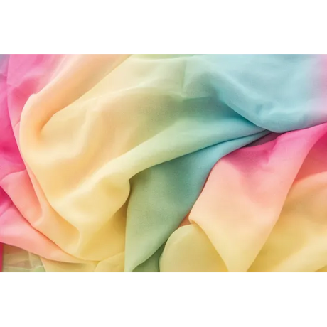 Natural Spaces - Rainbow Fabric - 220x90cm - Modern Teaching Aids NZ