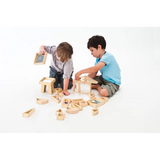 Natural Spaces - Wooden Mirror Blocks - 24  Pieces - Modern Teaching Aids NZ