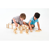 Natural Spaces - Wooden Mirror Blocks - 24  Pieces - Modern Teaching Aids NZ