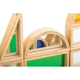 Natural Spaces - See Through Coloured Blocks -24pc - Modern Teaching Aids NZ