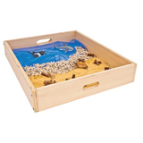 Sensory Tray with Clear Base - 50 x 60cm - Modern Teaching Aids NZ