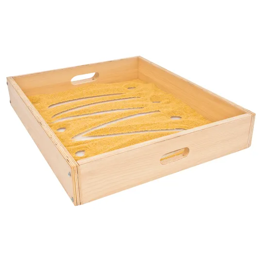 Sensory Tray with Clear Base - 50 x 60cm - Modern Teaching Aids NZ