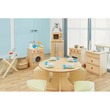 Stockholm - Table with Stools - Set of 5 - Modern Teaching Aids NZ