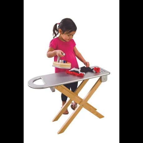 Wooden Iron and Ironing Board Play Set - Modern Teaching Aids NZ