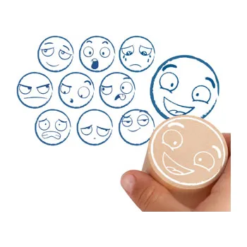 Maxi-Stamp Of The 10 Emotions - Modern Teaching Aids NZ