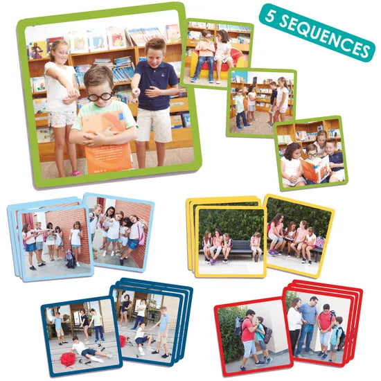 Prevent Bullying Sequence Cards - Modern Teaching Aids NZ