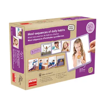 Maxi-sequences of Daily Habits with 5 sets - Modern Teaching Aids NZ