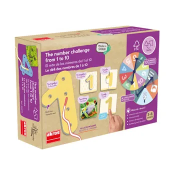 The Number Challenge From 1 to 10 - Modern Teaching Aids NZ