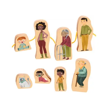 Linking Families Of The World Set of 24 - Modern Teaching Aids NZ