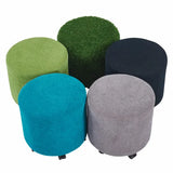 Aalto - Round Grass Ottoman - 45x45x43cm - Modern Teaching Aids NZ