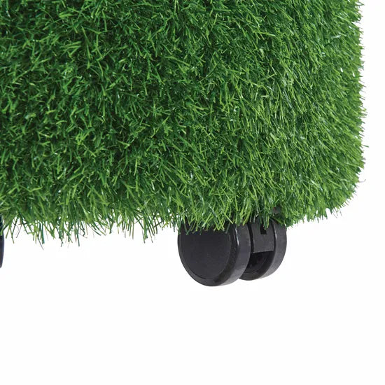 Aalto - Round Grass Ottoman - 45x45x43cm - Modern Teaching Aids NZ