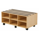 Aalto - Storage Ottoman Base - 110x60x50cm - Modern Teaching Aids NZ