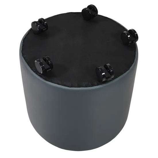 Aalto - Round Ottoman - Grey - Modern Teaching Aids NZ