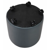 Aalto - Round Ottoman - Grey - Modern Teaching Aids NZ