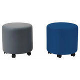 Aalto - Round Ottoman - Steel Blue - Modern Teaching Aids NZ