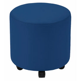 Aalto - Round Ottoman - Steel Blue - Modern Teaching Aids NZ