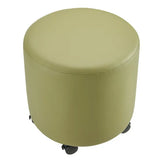 Aalto Round Ottoman - Green