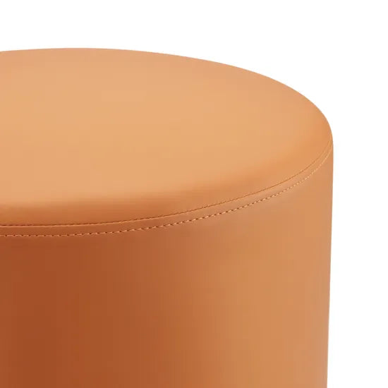 Aalto Round Ottoman - Terracotta