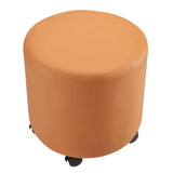 Aalto Round Ottoman - Terracotta