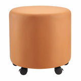 Aalto Round Ottoman - Terracotta