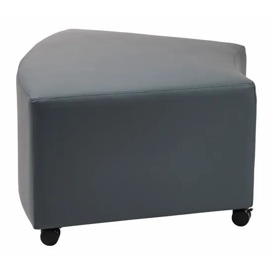 Aalto - Curved Ottoman - Grey - Modern Teaching Aids NZ