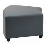 Aalto - Curved Ottoman - Grey - Modern Teaching Aids NZ
