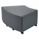 Aalto - Curved Ottoman - Grey - Modern Teaching Aids NZ