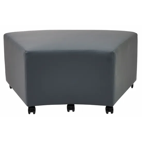 Aalto - Curved Ottoman - Grey - Modern Teaching Aids NZ