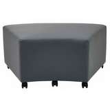 Aalto - Curved Ottoman - Grey - Modern Teaching Aids NZ
