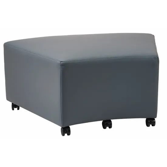 Aalto - Curved Ottoman - Grey - Modern Teaching Aids NZ