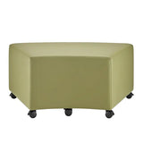 Aalto Curved Ottoman - Green
