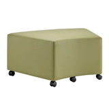 Aalto Curved Ottoman - Green
