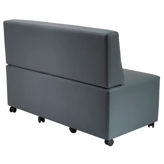 Aalto - Double Sofa - Grey - Modern Teaching Aids NZ