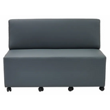 Aalto - Double Sofa - Grey - Modern Teaching Aids NZ
