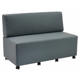 Aalto - Double Sofa - Grey - Modern Teaching Aids NZ