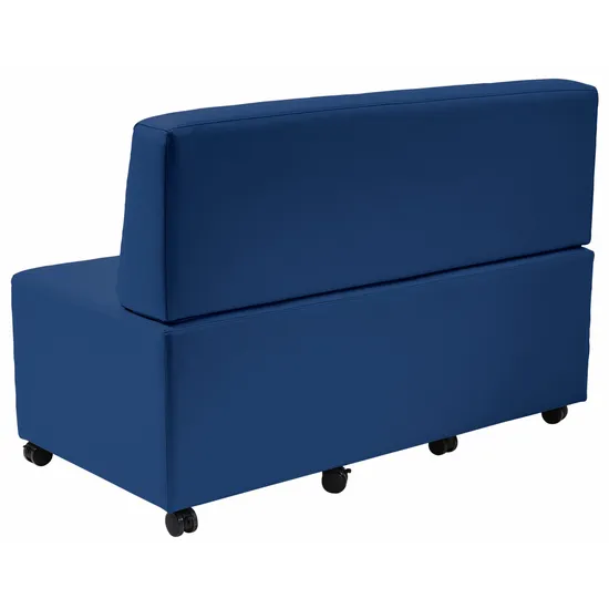 Aalto - Double Sofa - Steel Blue - Modern Teaching Aids NZ