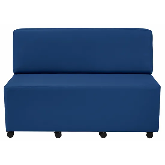 Aalto - Double Sofa - Steel Blue - Modern Teaching Aids NZ