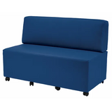 Aalto - Double Sofa - Steel Blue - Modern Teaching Aids NZ