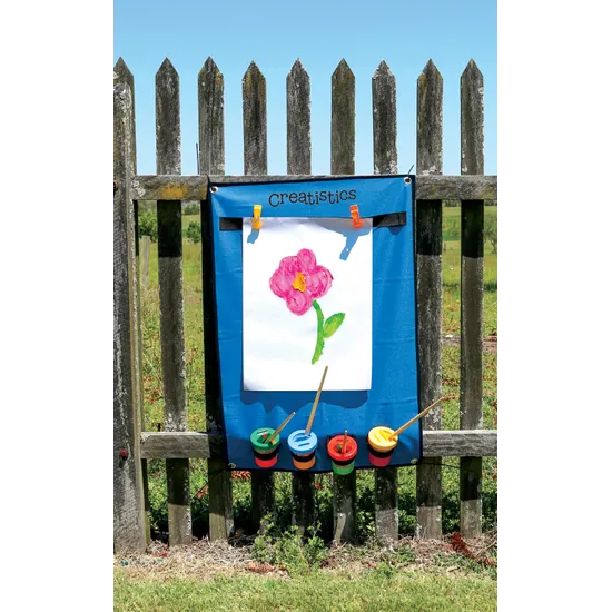 Creatistics Small Outdoor Hanging Easel - Modern Teaching Aids NZ