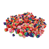 Rainbow Pom Poms - Pack of 200 - Modern Teaching Aids NZ