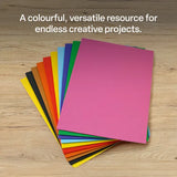 Foam A4 Sheets - 10 Assorted Colours - Pack of 20 - Modern Teaching Aids NZ