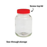 Glass Jars 840ml - Modern Teaching Aids NZ