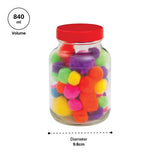 Glass Jars 840ml - Modern Teaching Aids NZ