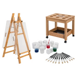 Toddler Eiffel Easel & Paint Pot Table Kit